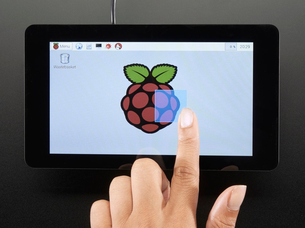 Raspberry Pi met Touch screen roteren